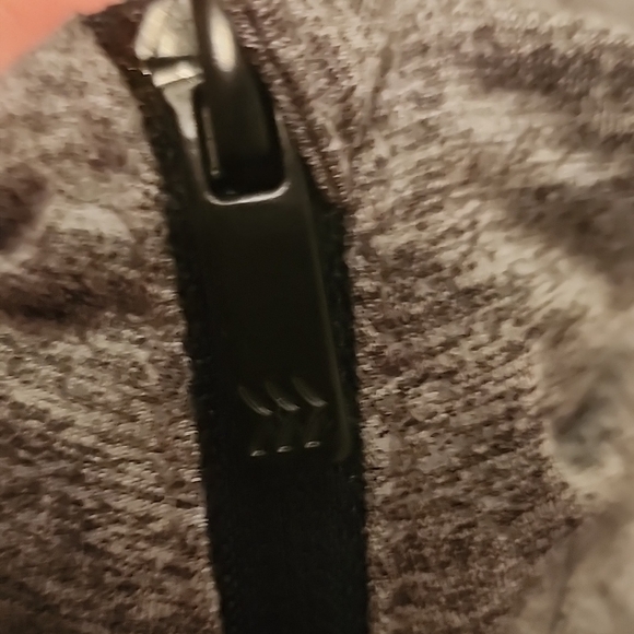 All In Motion Running Charcoal Full-Zip Jacket - Picture 3 of 6